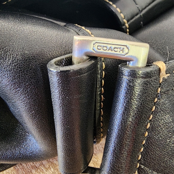 Coach Legacy Briefcase Messenger Bag 5A02Black Leather Limited Edition 2006 - Picture 10 of 13